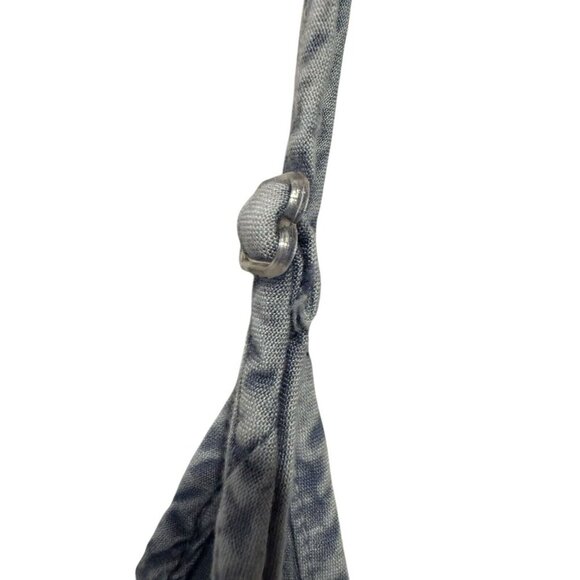 Romeo & Juliet Couture Western Med Denim Chambray Sleeveless Dress Embroidered - Picture 4 of 9